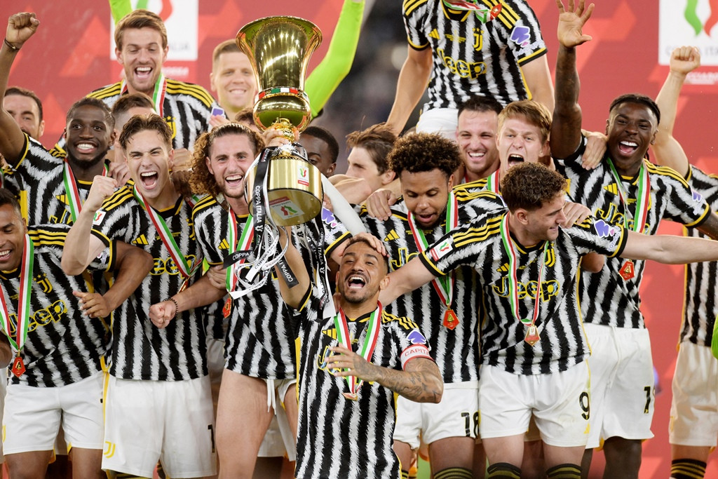 Hạ Atalanta, Juventus lần thứ 15 vô địch Coppa Italia Atalanta v Juventus 1.JPG