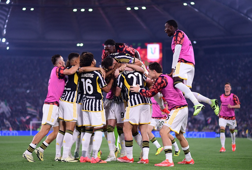 Hạ Atalanta, Juventus lần thứ 15 vô địch Coppa Italia Atalanta v Juventus 2.JPG