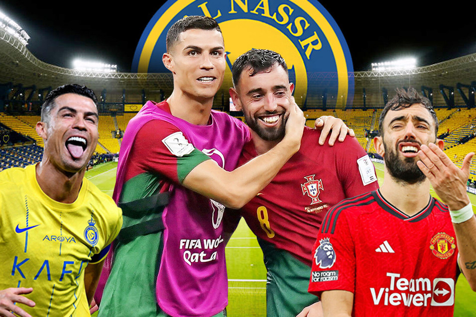 Ronaldo giục Al-Nassr vung tiền mua Bruno Fernandes