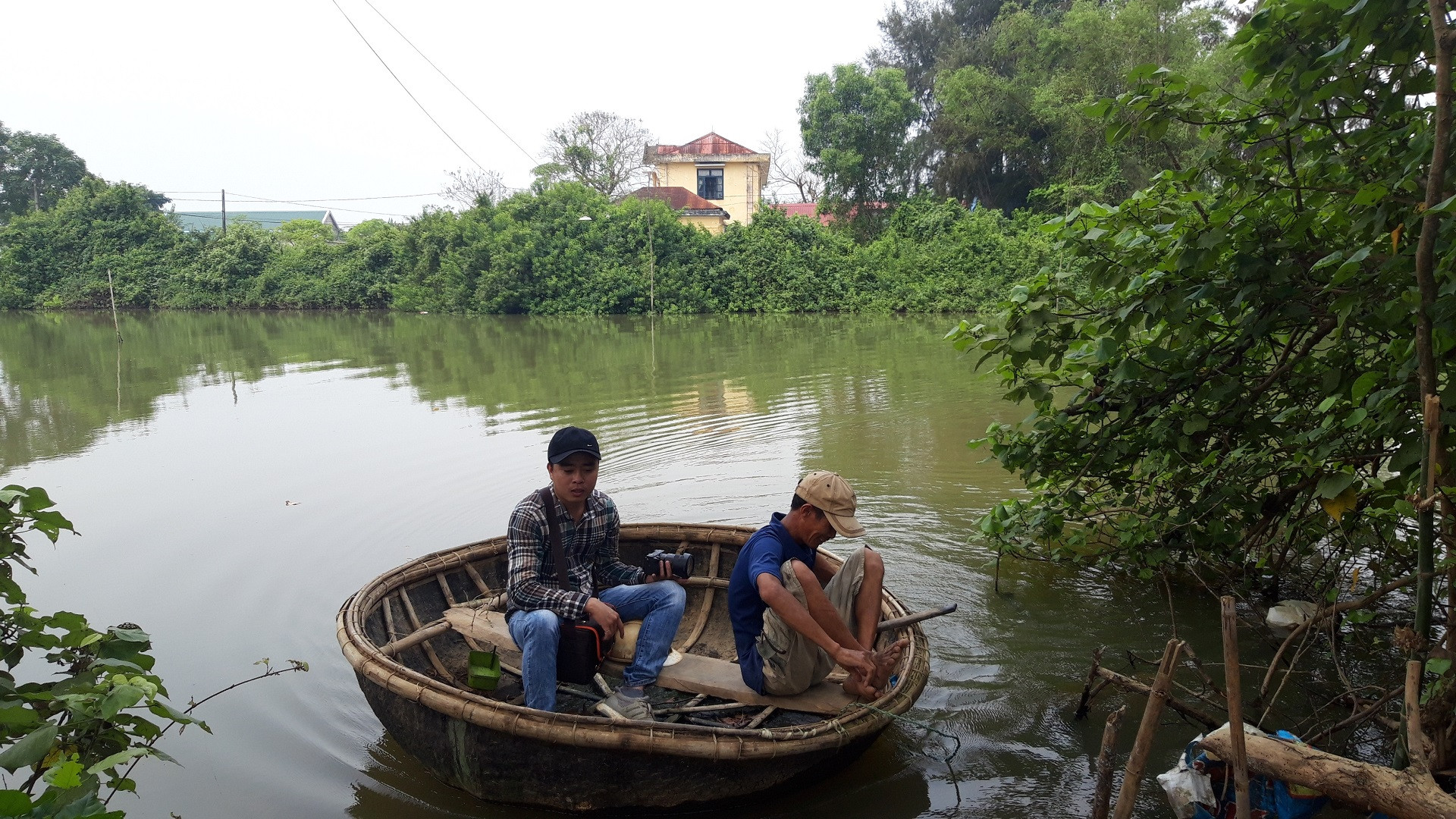 Sông Cánh Hòm, đoạn chảy qua làng Xuân Long, xã Trung Hải, huyện Gio Linh, ảnh PXD.jpg