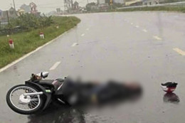 Người đàn ông ở Nam Định bị sét đánh tử vong trên đường