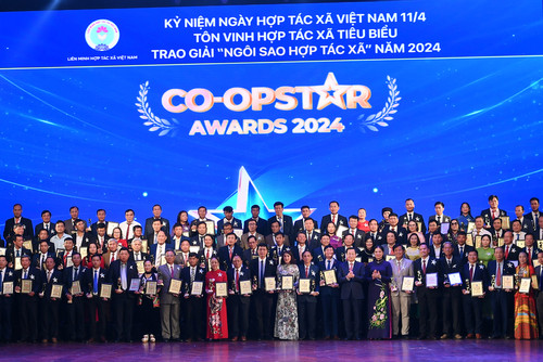 CoopStar Awards 2024 tôn vinh 100 hợp tác xã tiêu biểu