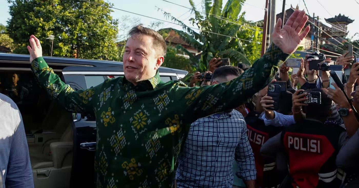 Elon Musk phóng vệ tinh Starlink tại Indonesia