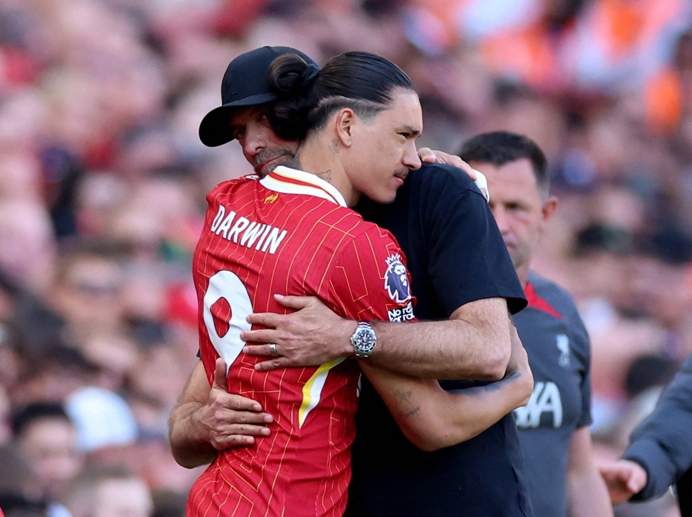 Liverpool thắng dễ ở trận đấu chia tay HLV Jurgen Klopp liverpool vs Wolves 6.JPG