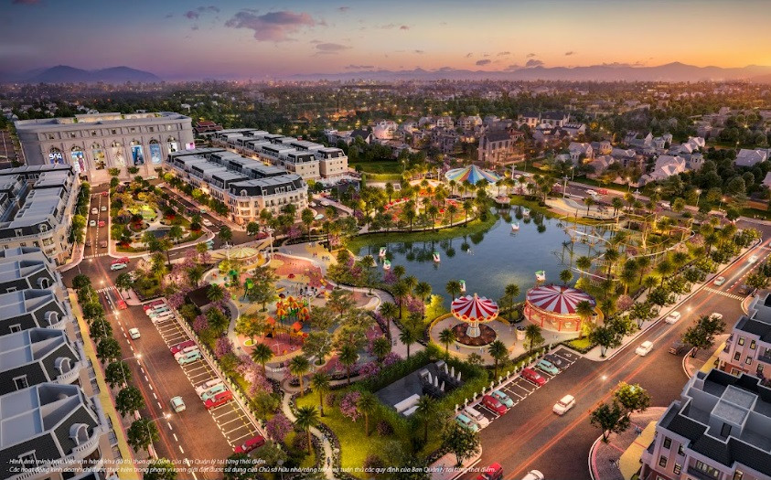 Tiện ích phong cách resort nâng tầm Vincom Shophouse Royal Park Quảng Trị