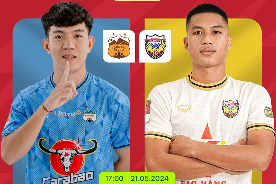 Trực tiếp bóng đá LPBank HAGL vs Hà Tĩnh, 17h ngày 21/5