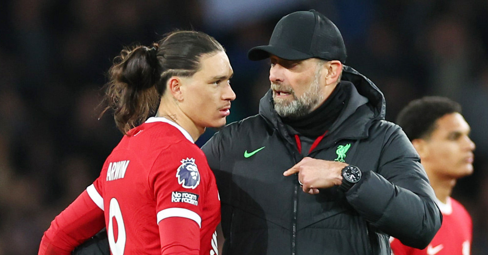 Darwin Nunez phản ứng bất thường ngày chia tay Jurgen Klopp