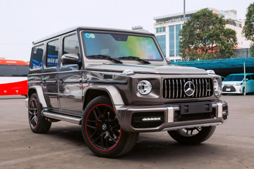 Đại gia Hà Nội tốn hàng trăm triệu 'làm đẹp' Mercedes-AMG G 63 10 năm tuổi