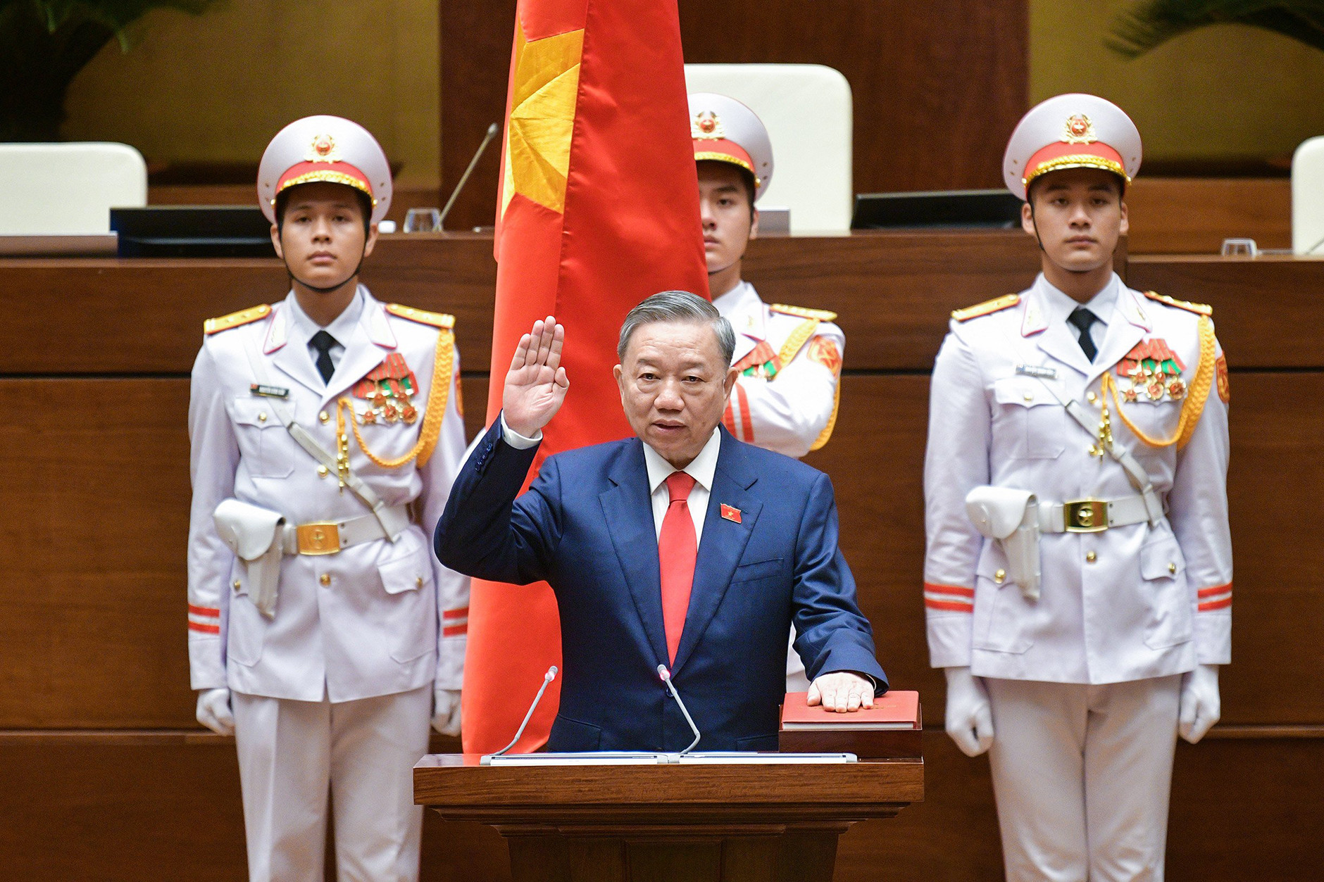 Đại tướng Tô Lâm được Quốc hội bầu làm Chủ tịch nước