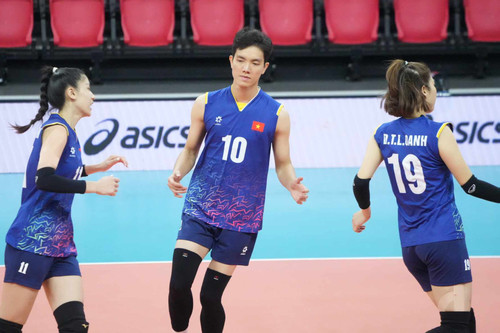 Bích Tuyền tỏa sáng, tuyển bóng chuyền nữ Việt Nam vào bán kết giải châu Á