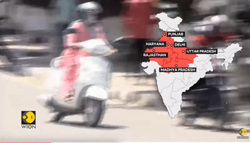 Cuộc sống của người Ấn Độ trong cái nóng thiêu đốt trên 50 độ C