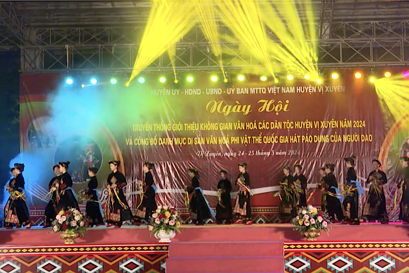 Vị Xuyên khai mạc Ngày hội truyền thông giới thiệu không gian văn hóa các dân tộc