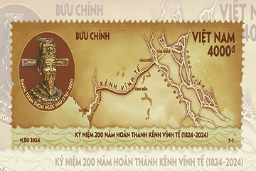 Bộ TT&TT phát hành tem bưu chính kỷ niệm 200 năm hoàn thành kênh Vĩnh Tế