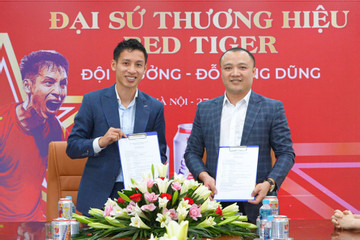 Đỗ Hùng Dũng trở thành đại diện thương hiệu Red Tiger