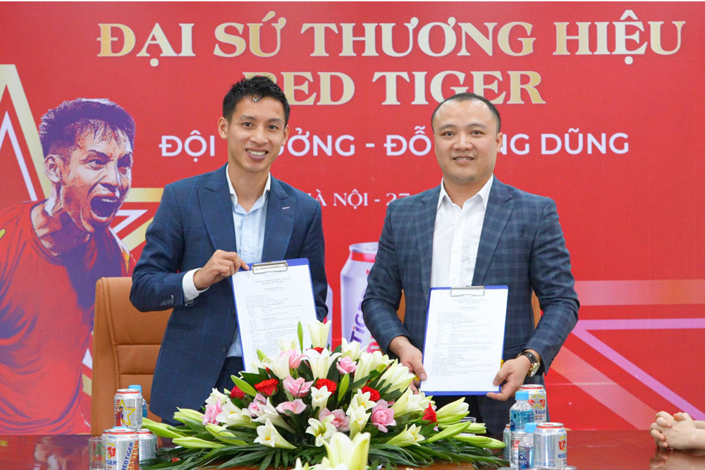 Đỗ Hùng Dũng trở thành đại diện thương hiệu Red Tiger