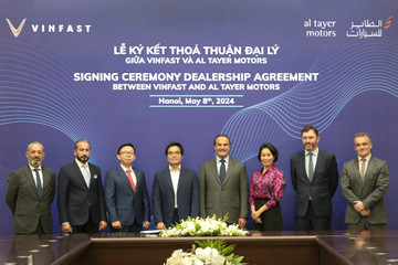 VinFast ký thỏa thuận hợp tác độc quyền với đại lý tại UAE