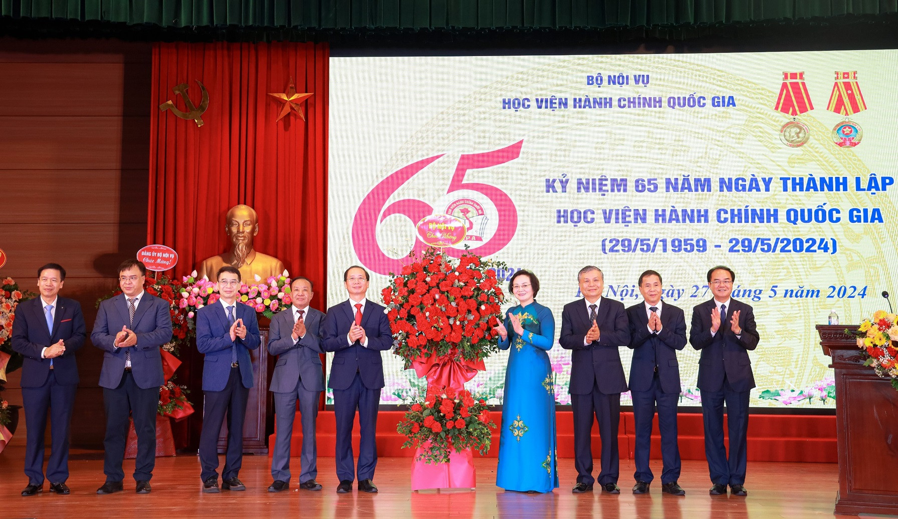 Học viện Hành chính Quốc gia kỷ niệm 65 năm thành lập: Đào tạo nguồn nhân lực quản lý nhà nước chất lượng cao