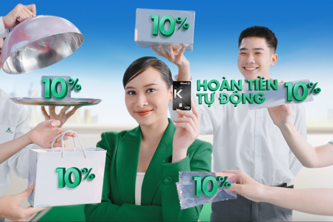 TVC 6 giây hé lộ loạt đặc quyền hấp dẫn của thẻ tín dụng của KBank