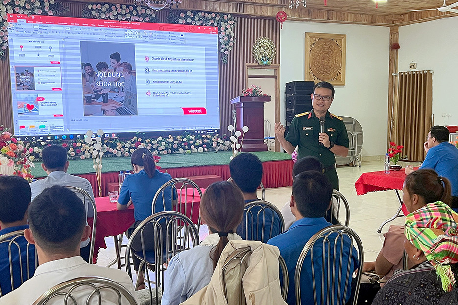 'Khởi nghiệp trong chuyển đổi số' cho đoàn viên, thanh niên