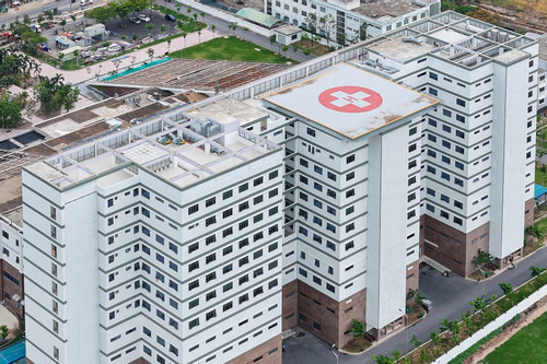 Bệnh viện gần 1.900 tỷ đồng ở cửa ngõ TP.HCM có sân đáp trực thăng