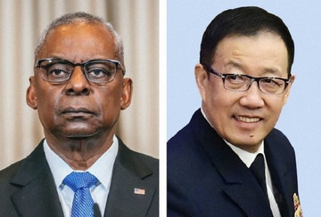 Bộ trưởng Quốc phòng Mỹ - Trung Quốc lần đầu gặp trực tiếp ở Singapore