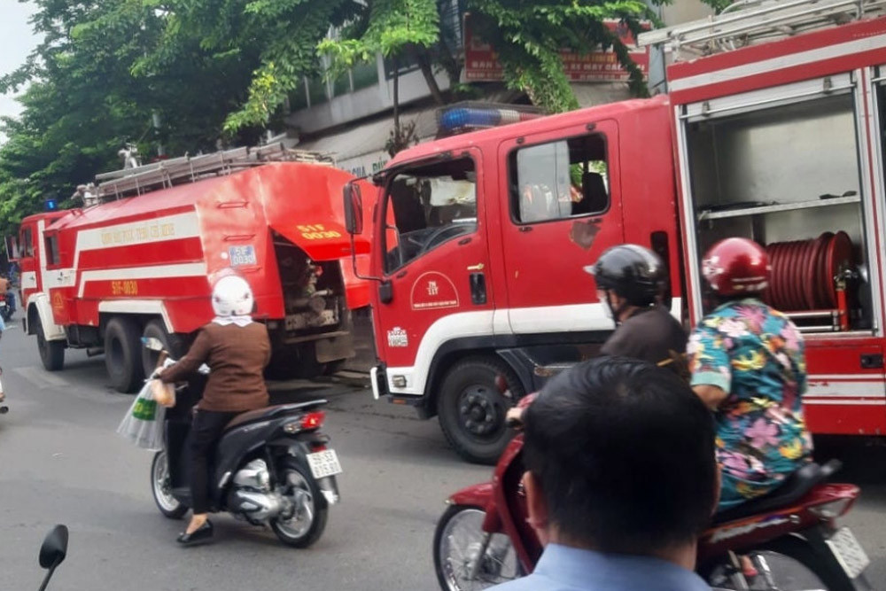 Cháy nhà trong hẻm ở TPHCM, một người chết