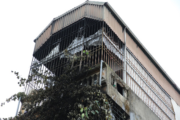 Hiện trường vụ cháy nhà trọ làm 9 người mắc kẹt tại Hà Nội
