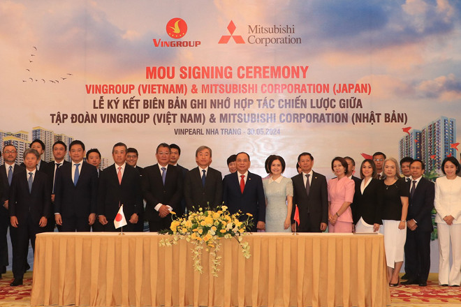 Vingroup và Mitsubishi Corporation hợp tác chiến lược toàn diện