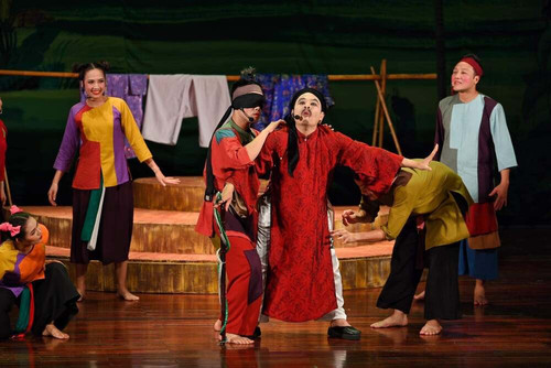 'Chuyện thằng Bờm' của Nhà hát Chèo Hà Nội công diễn tại Thủ đô