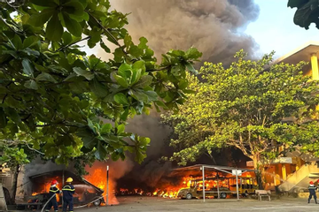 Bản tin trưa 8/5: Cháy lớn tại trường điện lực ở Hội An, 40 xe điện bị thiêu rụi