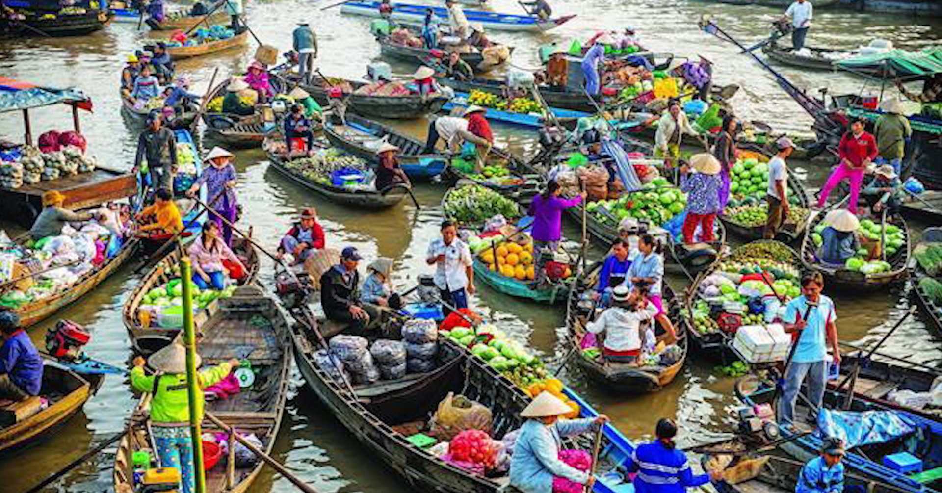 TP.HCM: Tái hiện chợ nổi miền Tây trên kênh Nhiêu Lộc - Thị Nghè