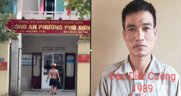 Nguyên nhân nam thanh niên ở Thanh Hóa mang tuýp sắt đến trụ sở công an gây rối