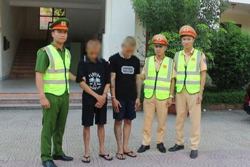 Bắt 2 thiếu niên gây ra 7 vụ cướp tài sản của người đi đường ở Nghệ An