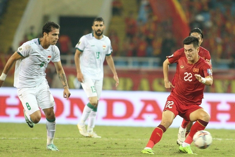 Trực tiếp bóng đá Việt Nam 0-0 Iraq: Thế trận khó khăn