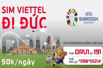 Viettel ưu đãi Data Roaming không giới hạn tại Đức dịp EURO 2024