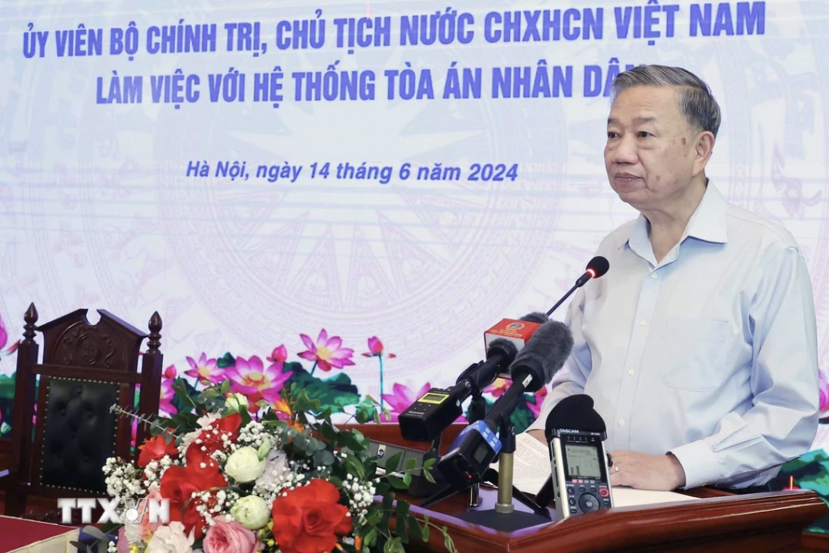 Chủ tịch nước: Tập trung giải quyết nghiêm minh các vụ án tham nhũng, tiêu cực