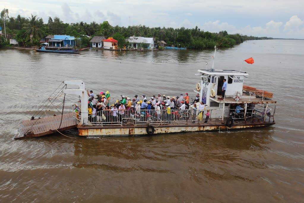 Phà Tắc Cậu   Xẻo Rô một thời. Ảnh Facebook Người Kiên Giang.jpg