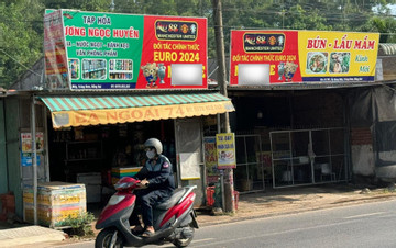 Trang web cá cược 'núp bóng' biển hiệu quảng cáo tràn lan ở Đồng Nai