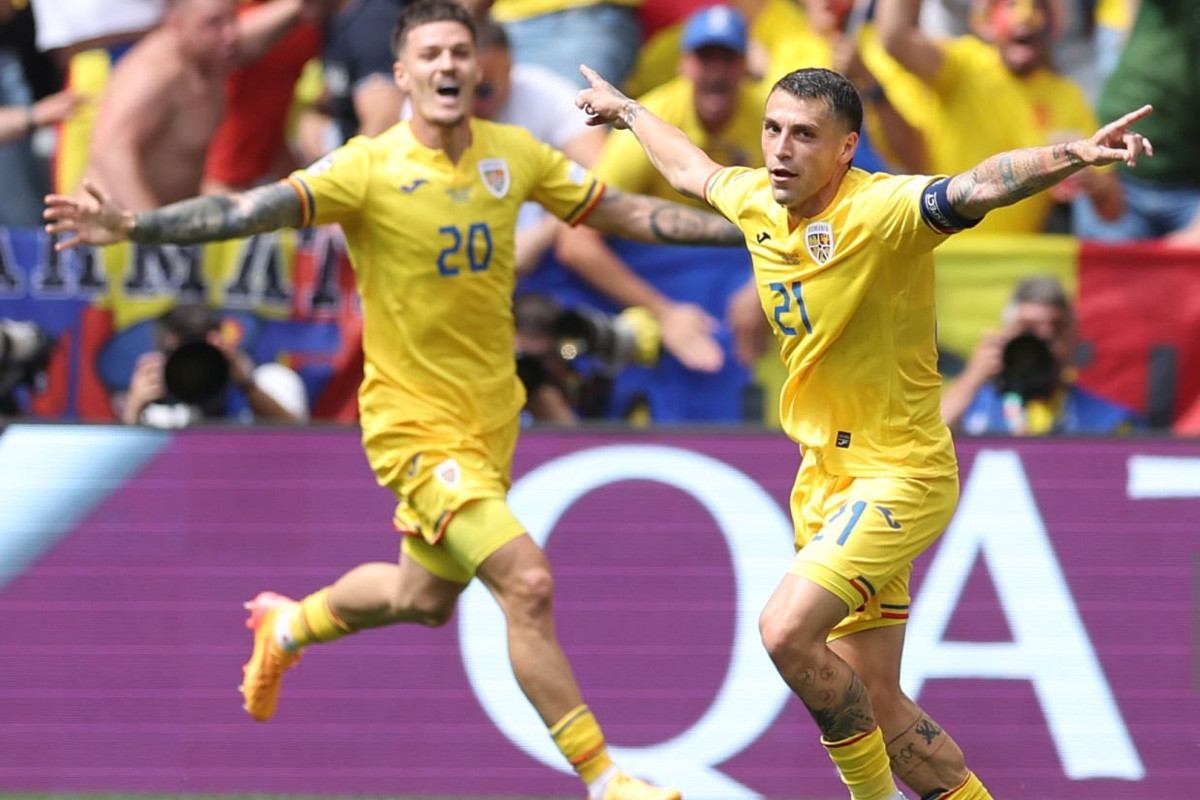Video bàn thắng Ukraine 0-3 Romania: Bảng E EURO 2024