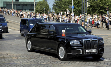 Xe bọc thép Aurus Senat chở Tổng thống Putin: Biểu tượng tự hào của ô tô Nga