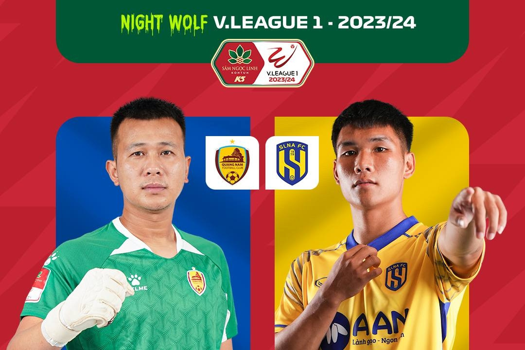 Trực tiếp bóng đá Quảng Nam 1-0 SLNA: Xuân Tú trừng phạt sai lầm