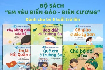 Vui Tết thiếu nhi 1/6 qua các bộ sách văn học, lịch sử hấp dẫn