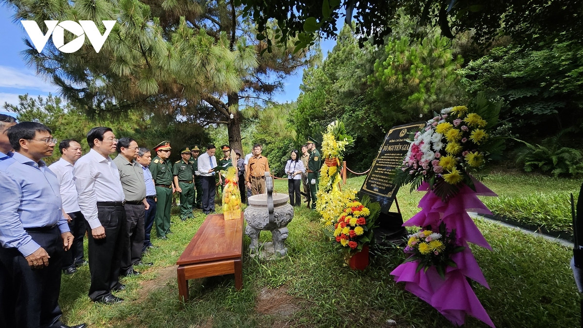 thu tuong pham minh chinh dang huong tuong nho Dai tuong vo nguyen giap hinh anh 1