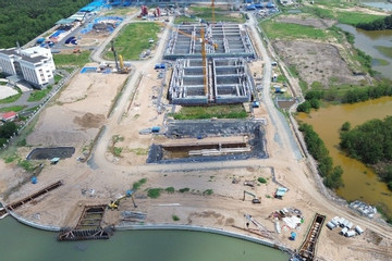 Nhà máy xử lý nước thải 6.000 tỷ đồng lớn nhất TPHCM xây xong cuối tháng 6/2025