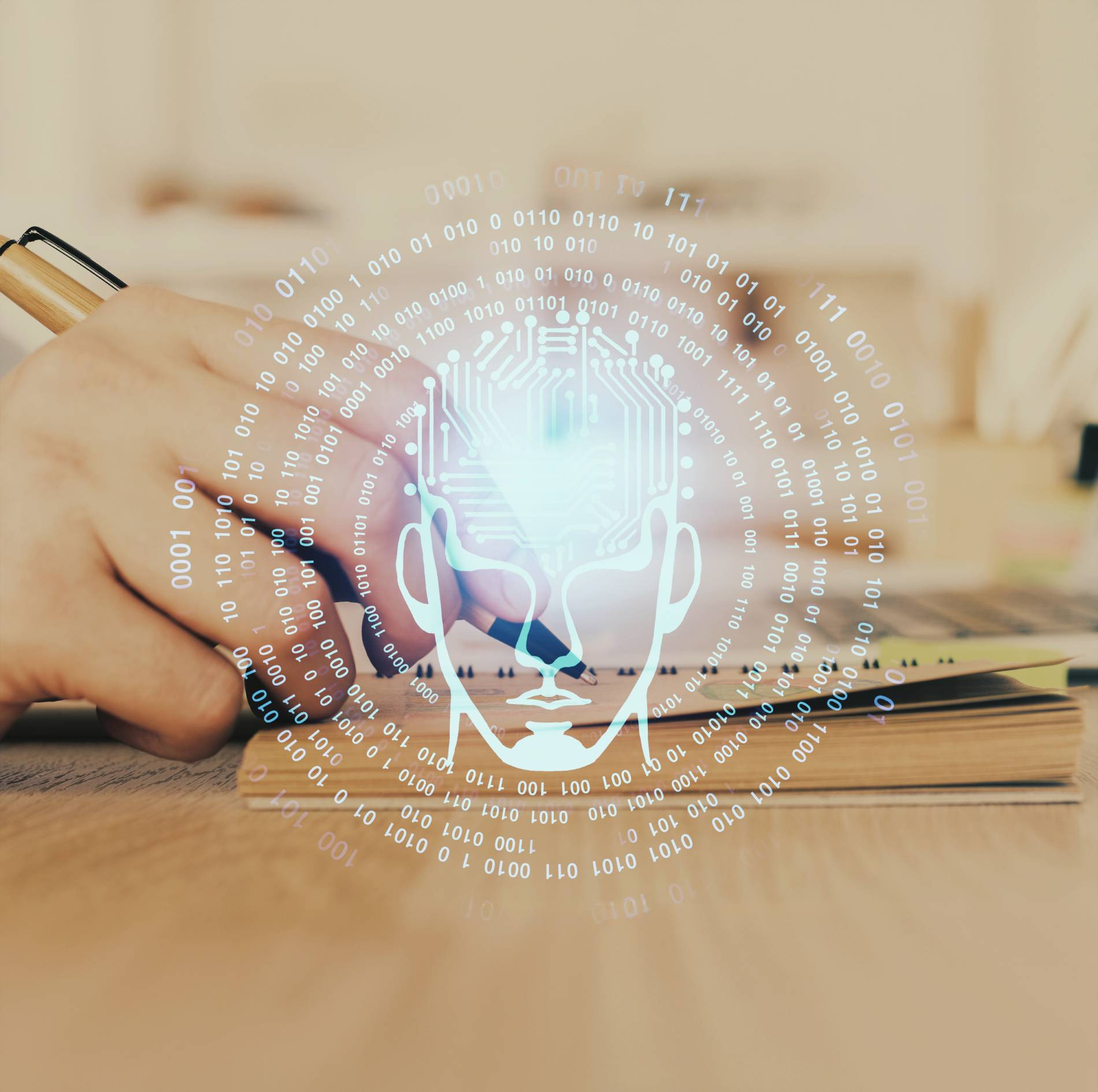 haman brain multi exposure icon with man hands background concept ai.jpeg