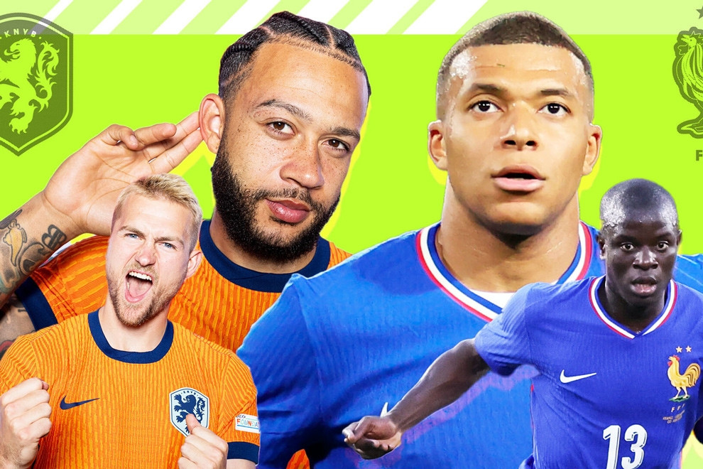 Trực tiếp bóng đá Hà Lan vs Pháp: Mbappe dự bị