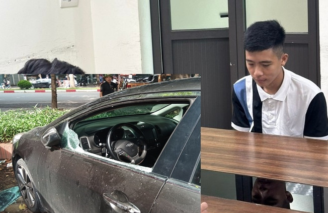 bat ke dap cua kinh hang loat xe hop o ha noi de trom tai san hinh anh 1