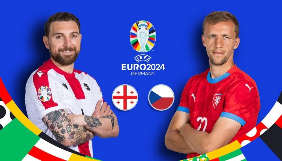 Link xem trực tiếp CH Séc vs Georgia - Bảng F EURO 2024