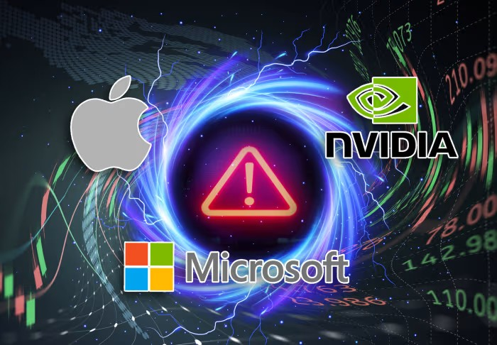 Vốn hóa lớn nhất thế giới, Nvidia vẫn vô danh so với Apple, Microsoft