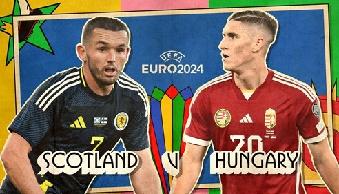 Link xem trực tiếp Scotland vs Hungary - Bảng A EURO 2024